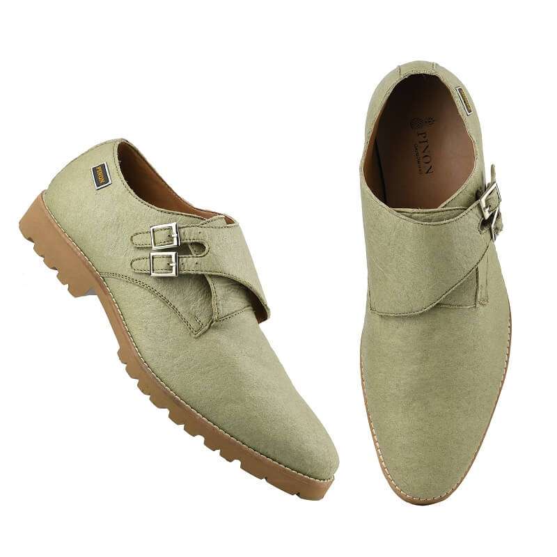 Men Buckle College Casual Pumps Office Work Heel Shoe PINON Men Buckle College Casual Pumps Office Work Heel Shoe PINON